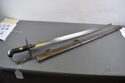 Lot 688 - A 1796 PATTERN HEAVY CAVALRY TROOPER'S SWORD