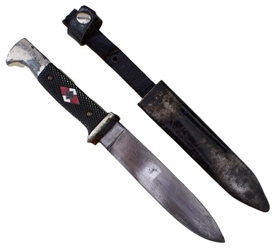 Lot 505 - A THIRD REICH HITLER YOUTH DAGGER