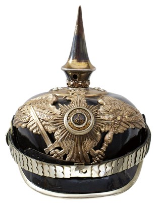 Lot 479 - AN IMPERIAL GERMAN PRUSSIAN GUARDS OFFICER'S PICKELHAUBE.