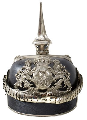 Lot 482 - AN IMPERIAL GERMAN BAVARIAN 101ST REGIMENT OFFICER'S PICKELHAUBE