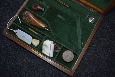 Lot 607 - A CASED 80-BORE PERCUSSION FIVE-SHOT FOURTH MODEL TRANTER REVOLVER