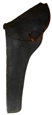 Lot 676 - A SCARCE CRIMEAN WAR PERIOD COLT NAVY REVOLVER HOLSTER