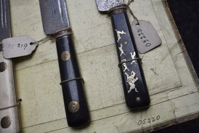 Lot 535 - A JOSEPH ELLIOT & SONS HUNTING KNIFE ADVERTISING DISPLAY BOARD
