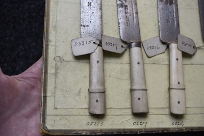 Lot 535 - A JOSEPH ELLIOT & SONS HUNTING KNIFE ADVERTISING DISPLAY BOARD