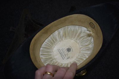 Lot 234 - A VICTORIAN NAVAL OFFICER'S BI-CORN HAT