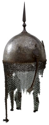 Lot 85 - AN INDO-PERSIAN KULAH-KHUD OR HELMET