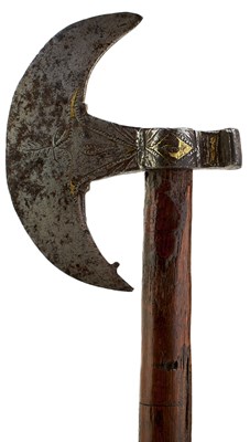 Lot 87 - AN OTTOMAN AXE