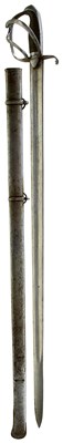 Lot 272 - A 19TH CENTURY CONTINENTAL CAVALRY OFFICER'S SWORD