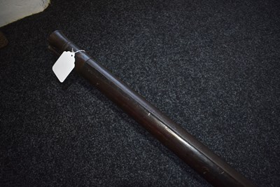 Lot 102 - A 19TH CENTURY 7-BORE INDIAN MATCHLOCK RAMPART GUN