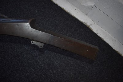 Lot 102 - A 19TH CENTURY 7-BORE INDIAN MATCHLOCK RAMPART GUN