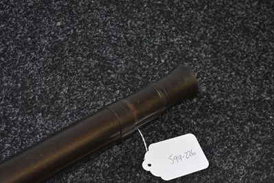 Lot 102 - A 19TH CENTURY 7-BORE INDIAN MATCHLOCK RAMPART GUN