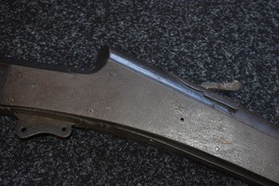 Lot 102 - A 19TH CENTURY 7-BORE INDIAN MATCHLOCK RAMPART GUN