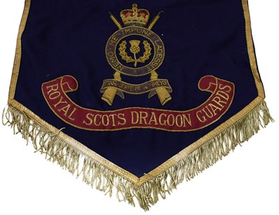 Lot 501 - A ROYAL SCOTS GUARDS PENNANT