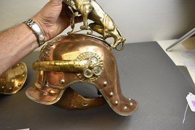 Lot 760 - AN IMPERIAL GERMAN SAXON GARDE-REITER PARADE HELMET