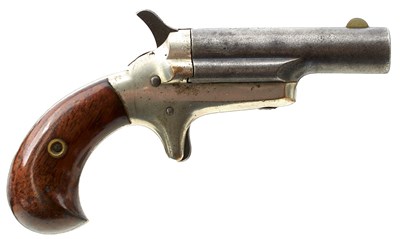 Lot 314 - A .41 RIMFIRE OBSOLETE CALIBRE THIRD MODEL COLT DERINGER