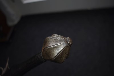 Lot AN EARLY 16TH CENTURY GERMAN BASTARD OR HAND AND A HALF SWORD