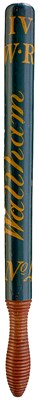 Lot A WILLIAM IV PAINTED WOOD TRUNCHEON