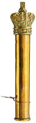 Lot A GEORGE IV BRASS TIPSTAFF