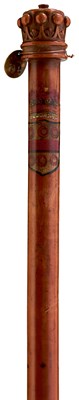 Lot A VICTORIAN MALACCA STAFF OF OFFICE