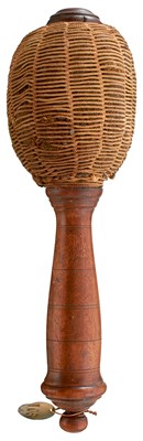 Lot A SMALL GEORGIAN FRUITWOOD COSH