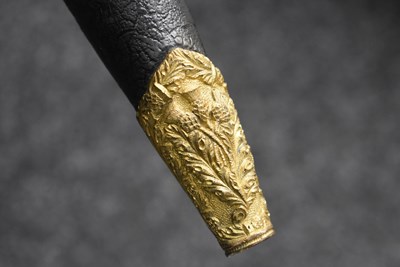 Lot 693 - A VICTORIAN SCOTTISH OFFICER'S DIRK TO THE HIGHLAND LIGHT INFANTRY