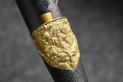 Lot 693 - A VICTORIAN SCOTTISH OFFICER'S DIRK TO THE HIGHLAND LIGHT INFANTRY