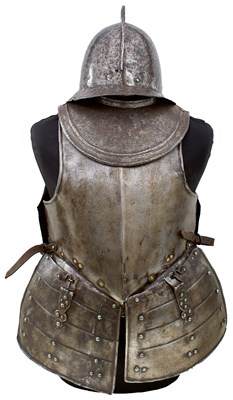 Lot A COMPOSITE ENGLISH CIVIL WAR PERIOD PIKEMAN'S ARMOUR