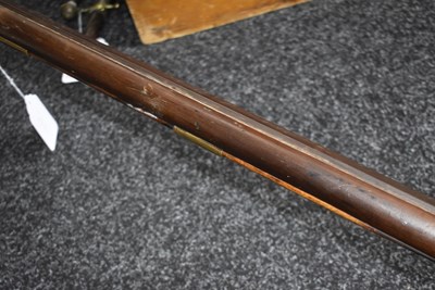 Lot 419 - A .480 CALIBRE FLINTLOCK KENTUCKY OR PLAINS RIFLE