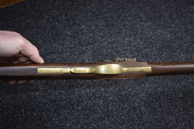 Lot 419 - A .480 CALIBRE FLINTLOCK KENTUCKY OR PLAINS RIFLE