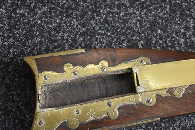 Lot 419 - A .480 CALIBRE FLINTLOCK KENTUCKY OR PLAINS RIFLE