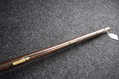 Lot 419 - A .480 CALIBRE FLINTLOCK KENTUCKY OR PLAINS RIFLE