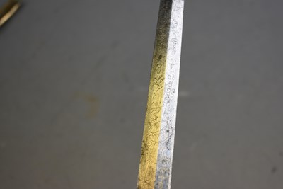 Lot 683 - AN EARLY 19TH CENTURY MIDSHIPMAN'S DIRK