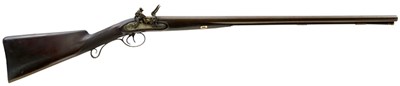 Lot 189 - AN 18-BORE DOUBLE BARRELLED FLINTLOCK SPORTING GUN BY WILLIAM SMITH