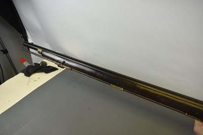 Lot 171 - A .750 CALIBRE FLINTOCK TRADE MUSKET OF INDIA PATTERN BROWN BESS TYPE