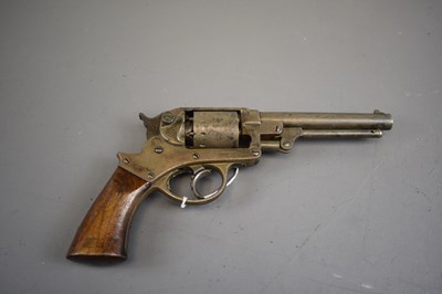 Lot 331 - A .44 CALIBRE SIX-SHOT PERCUSSION STARR MODEL 1858 ARMY REVOLVER