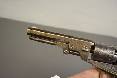 Lot 333 - A .36 CALIBRE FIVE-SHOT PERCUSSION MANHATTAN NAVY REVOLVER