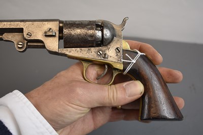 Lot 333 - A .36 CALIBRE FIVE-SHOT PERCUSSION MANHATTAN NAVY REVOLVER