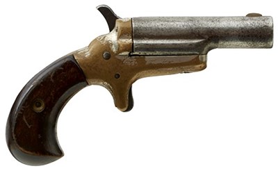 Lot 343 - A .41 RIMFIRE OBSOLETE CALIBRE COLT DERRINGER PISTOL