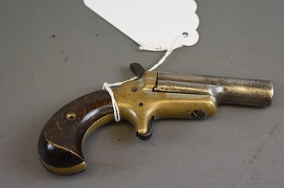 Lot 343 - A .41 RIMFIRE OBSOLETE CALIBRE COLT DERRINGER PISTOL