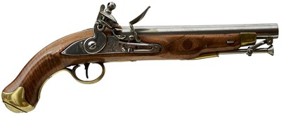 Lot 359 - A .650 CALIBRE EAST INDIA COMPANY FLINTLOCK NEW LAND PATTERN SERVICE PISTOL