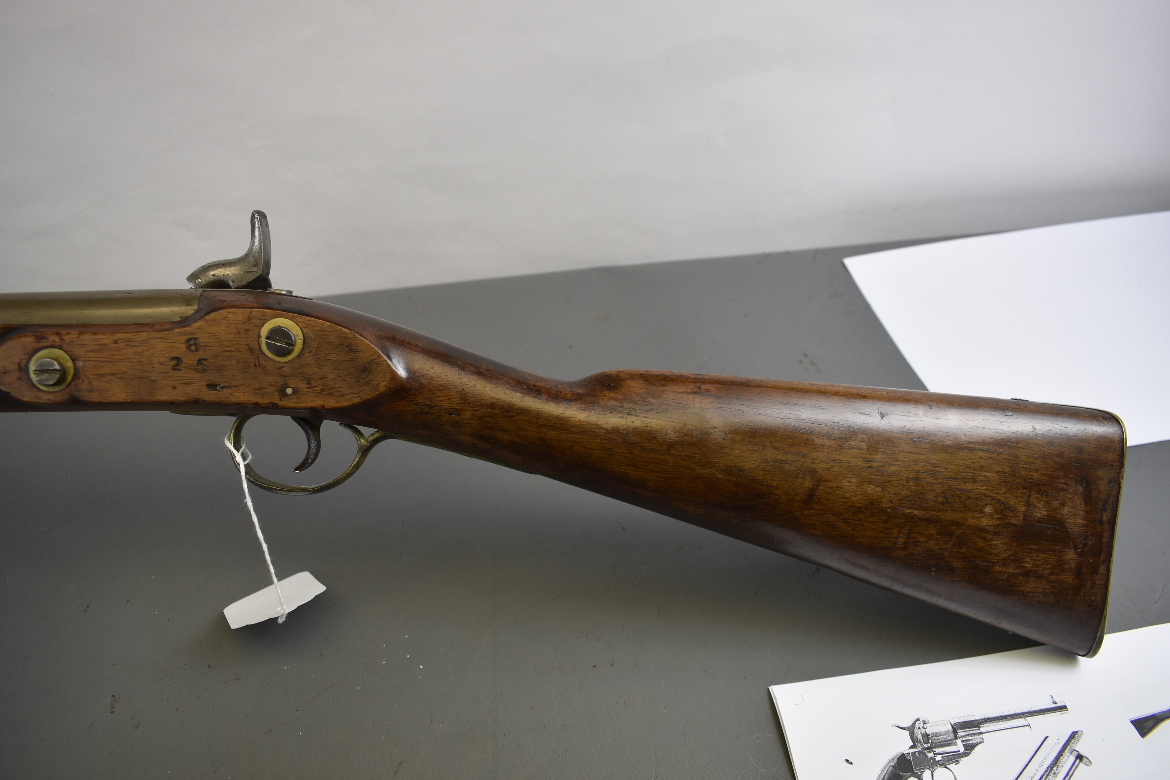 Lot 538 - A .577 CALIBRE VOLUNTEER BRUNSWICK TYPE