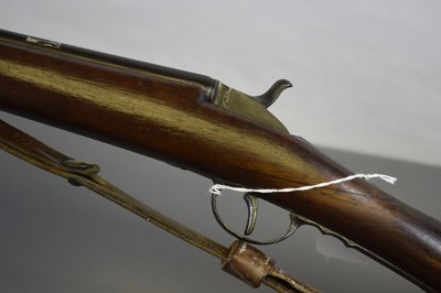 Lot 552 - A 7MM RIMFIRE OBSOLETE CALIBRE BELGIAN FLOBERT CADET RIFLE