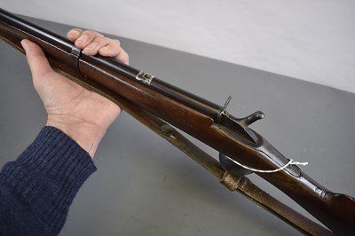 Lot 552 - A 7MM RIMFIRE OBSOLETE CALIBRE BELGIAN FLOBERT CADET RIFLE