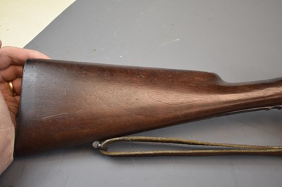 Lot 552 - A 7MM RIMFIRE OBSOLETE CALIBRE BELGIAN FLOBERT CADET RIFLE