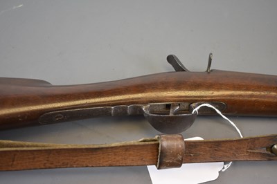 Lot 383 - A 7MM RIMFIRE OBSOLETE CALIBRE BELGIAN FLOBERT CADET RIFLE