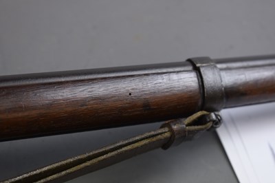 Lot 383 - A 7MM RIMFIRE OBSOLETE CALIBRE BELGIAN FLOBERT CADET RIFLE