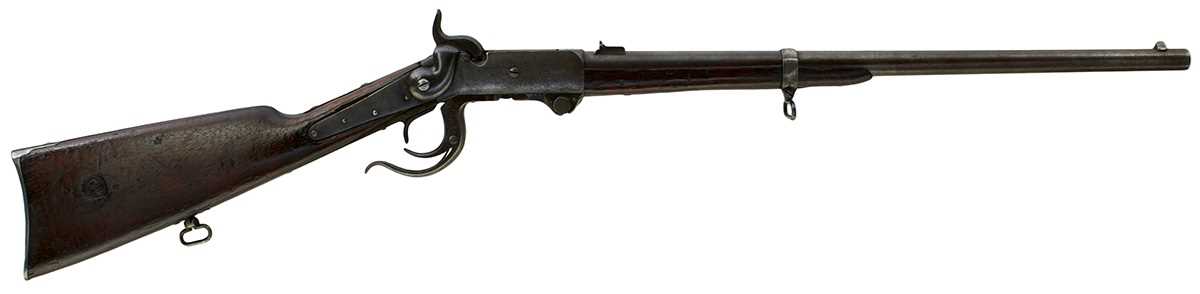 Lot 385 - A .54 BURNSIDE CAPPING BREECH LOADING CARBINE