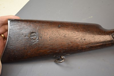 Lot 385 - A .54 BURNSIDE CAPPING BREECH LOADING CARBINE