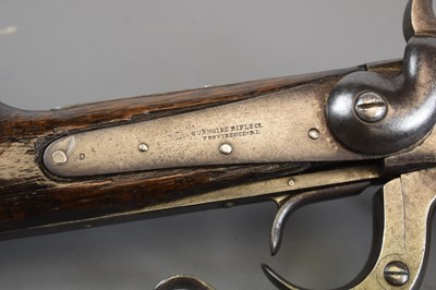 Lot 385 - A .54 BURNSIDE CAPPING BREECH LOADING CARBINE