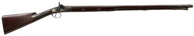 Lot 387 - A 14-BORE PERCUSSION SPORTING GUN BY JOSEPH MANTON